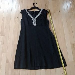 Vintage Retro Black Dress
